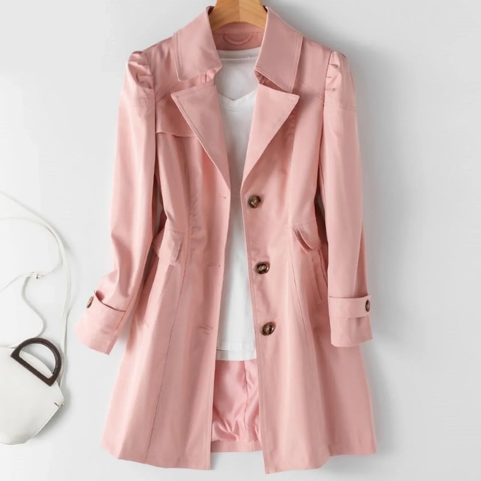 Women’s Trench Coat | Classic Double Breasted