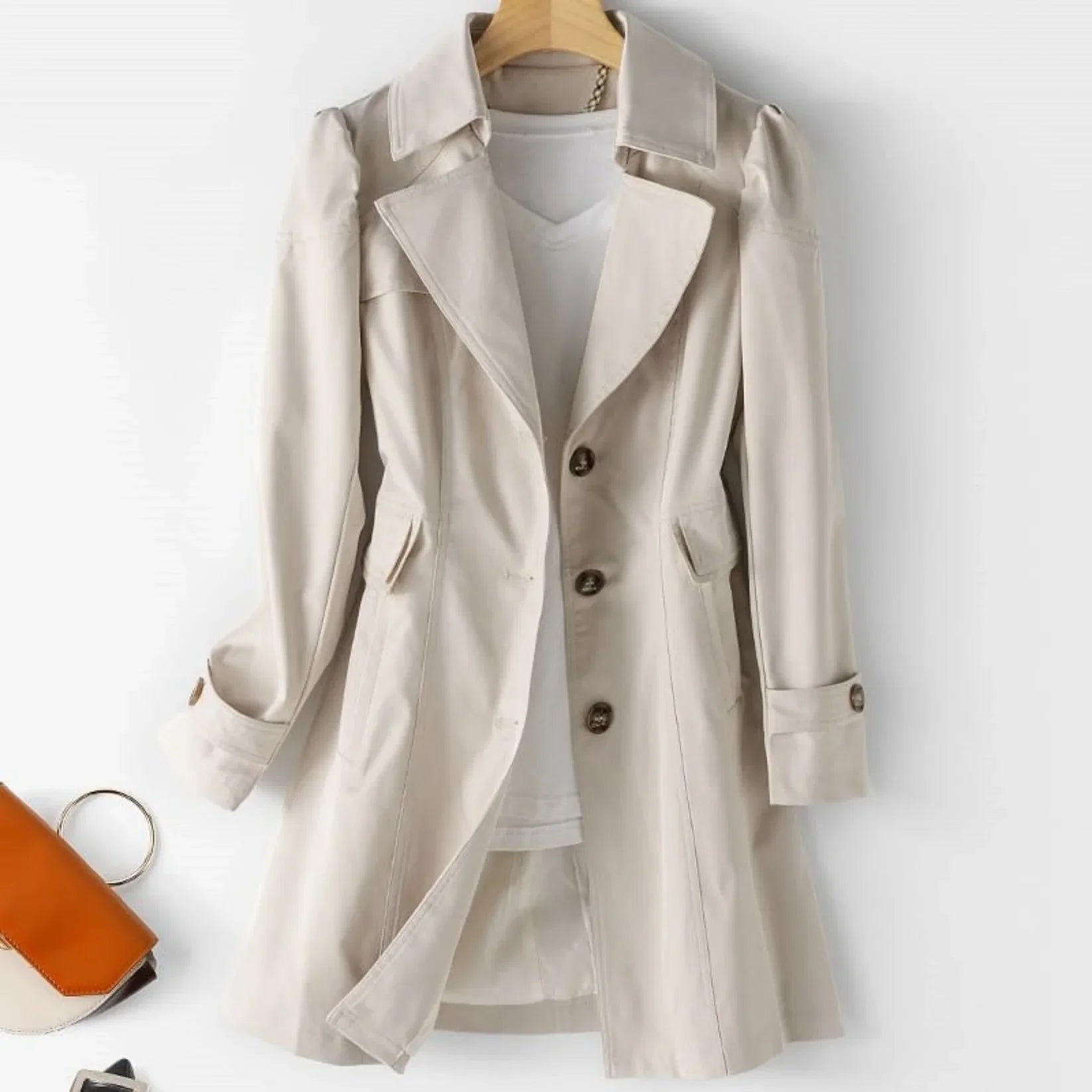 Women’s Trench Coat | Classic Double Breasted