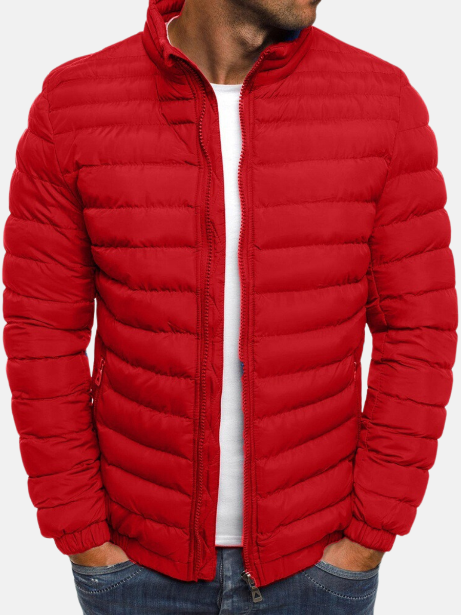 Men’s Quilted Jacket | Lightweight Puffer Zip