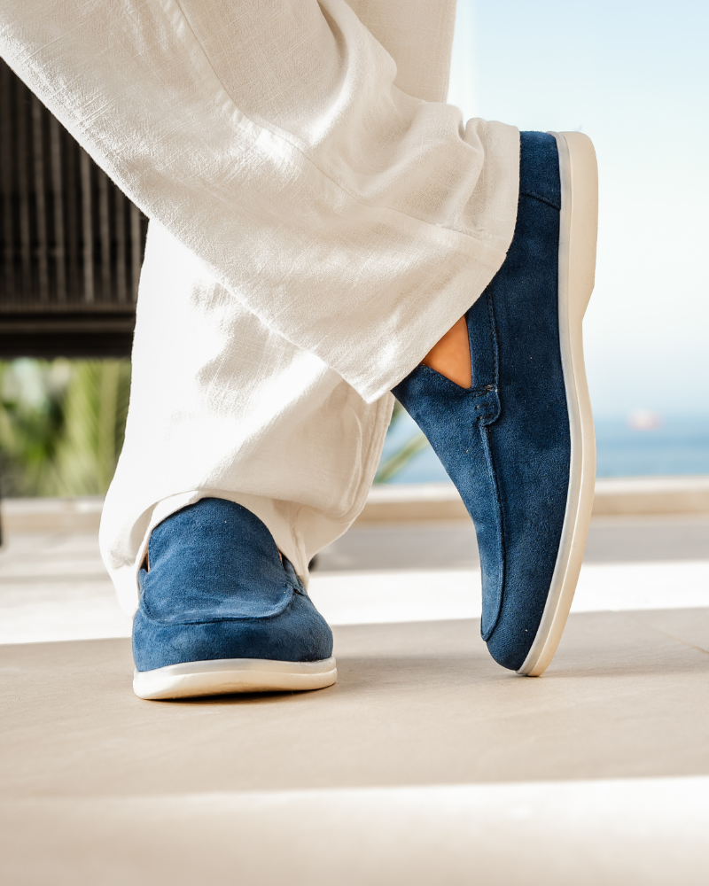 Men’s Suede Loafers | Slip On Smart Aesthetic