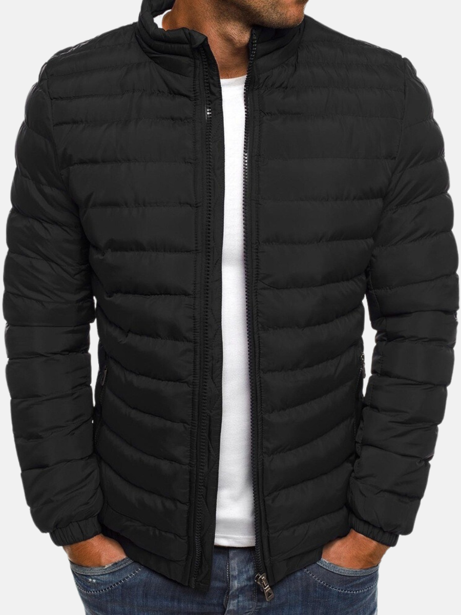 Men’s Quilted Jacket | Lightweight Puffer Zip