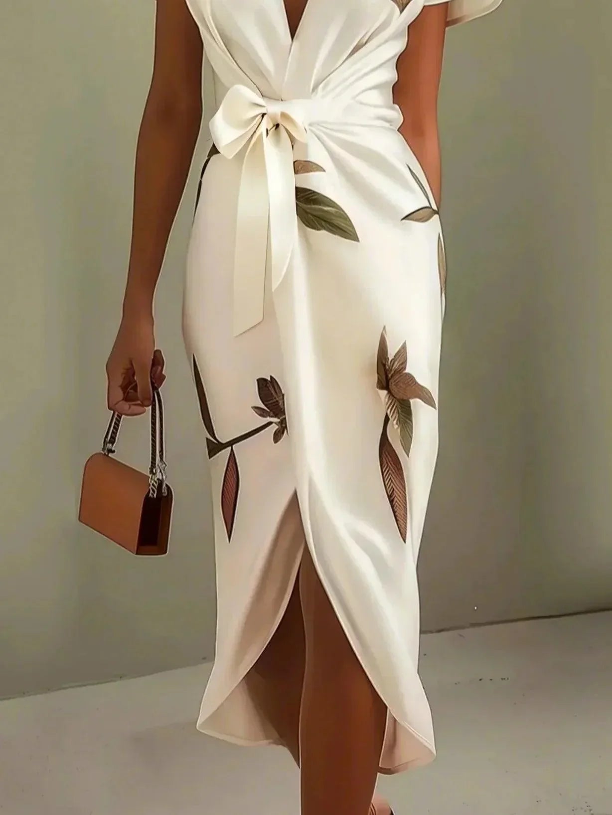 Women's Dress | Belt Wrap Midi