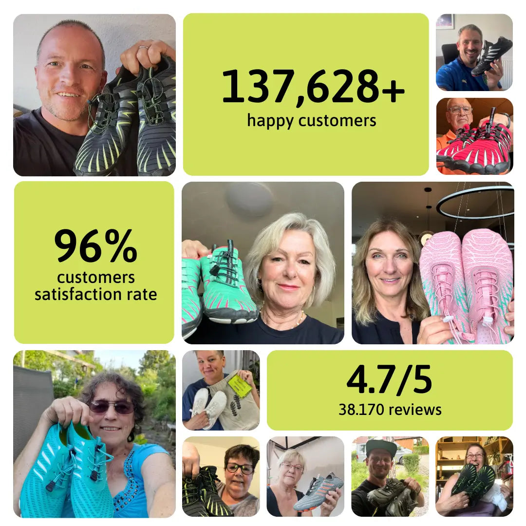 Unisex Barefoot Shoes | Wide Toe Box Minimal Running Trainers