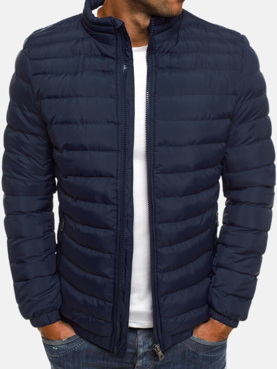 Men’s Quilted Jacket | Lightweight Puffer Zip