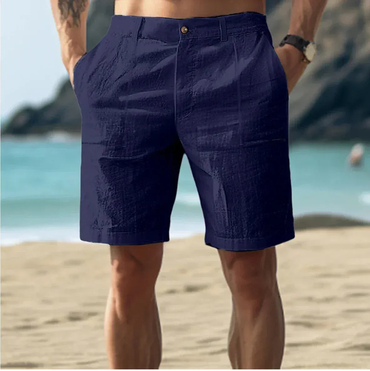 Men’s Relaxed Summer Shorts | Drawstring Casual Fit