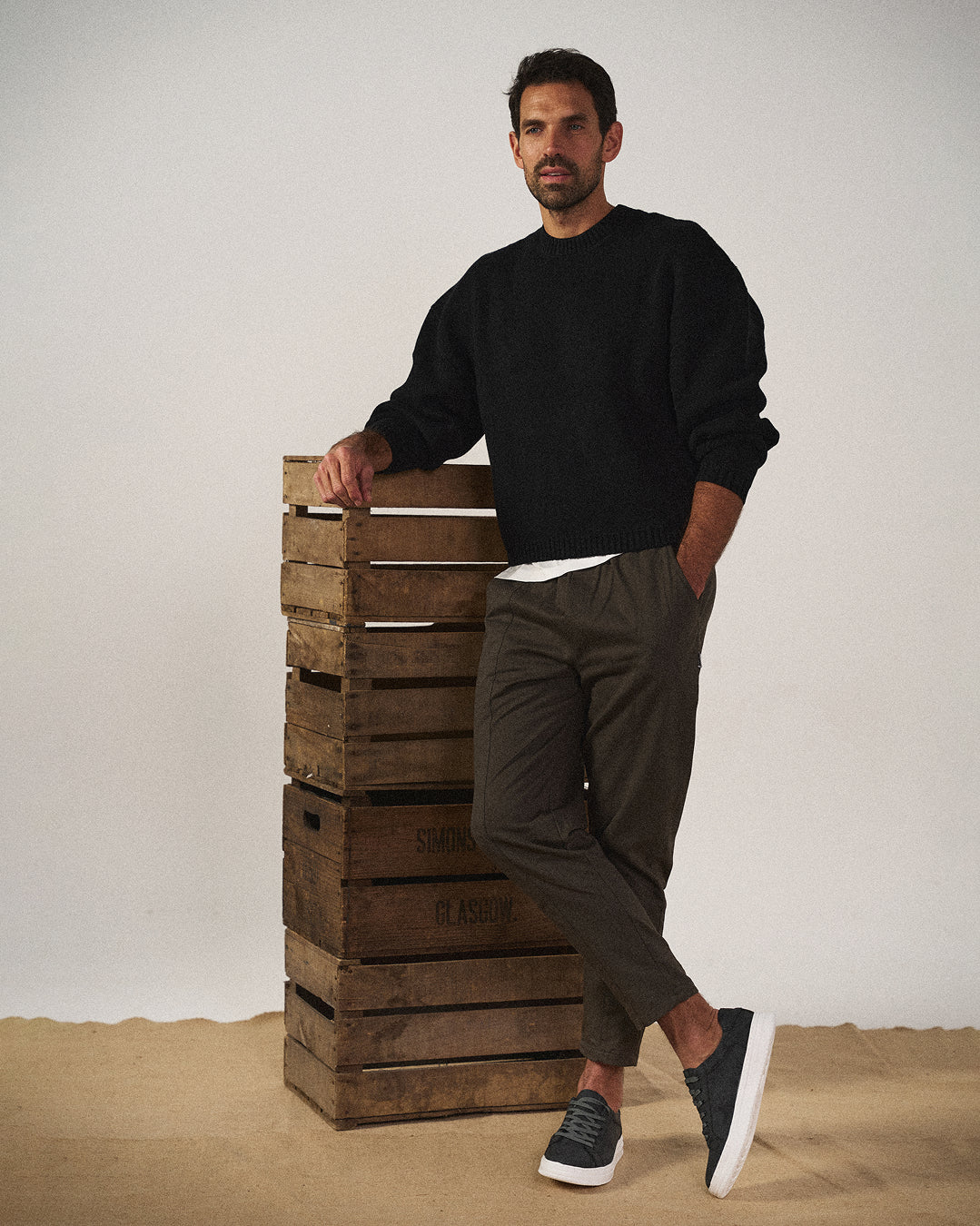 Men’s Classic Low-Top Sneakers | Minimal Lace-Up Casual Shoes