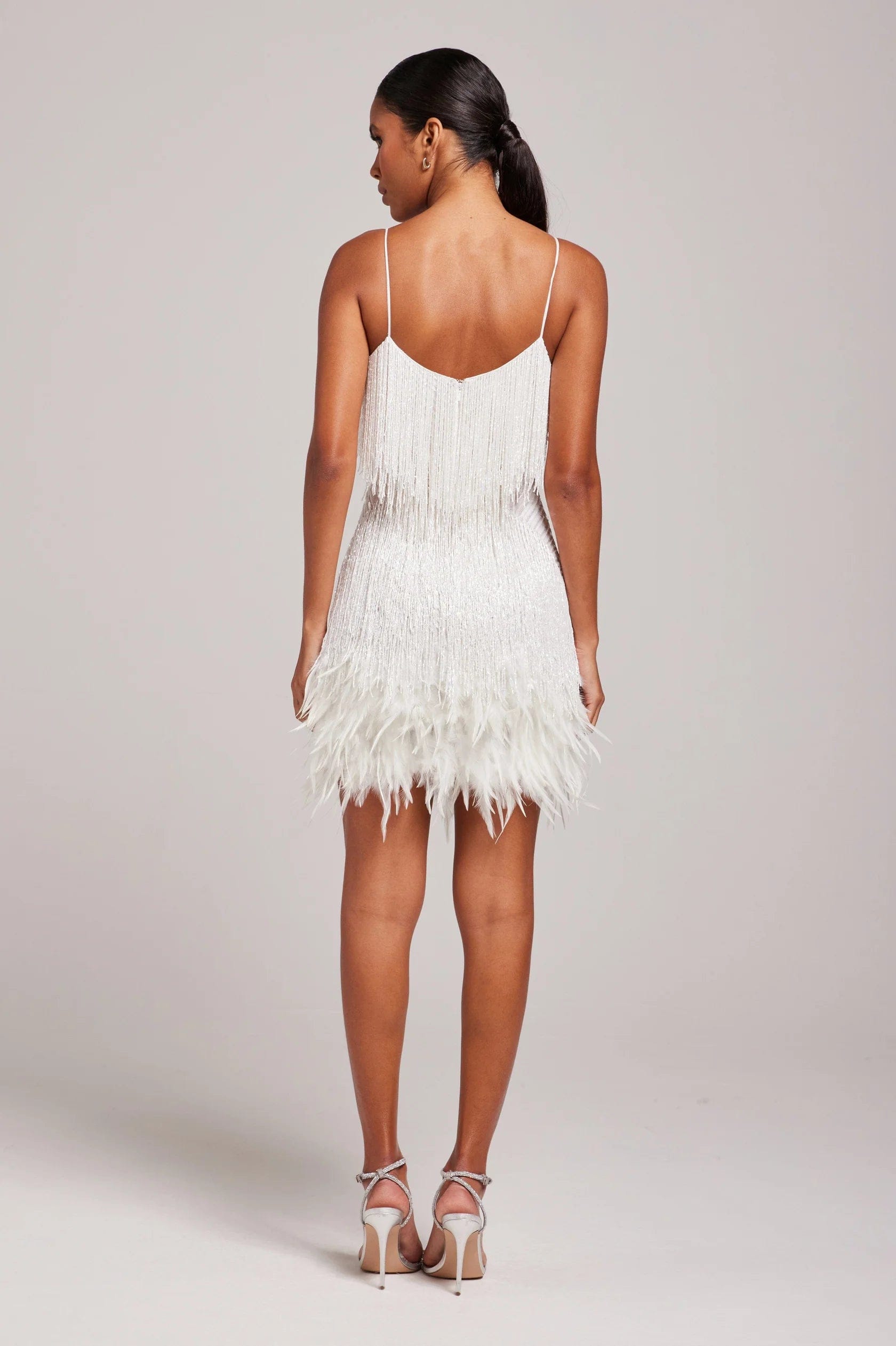 Women's Sleeveless Summer Dress | Fringe & Feather Hem