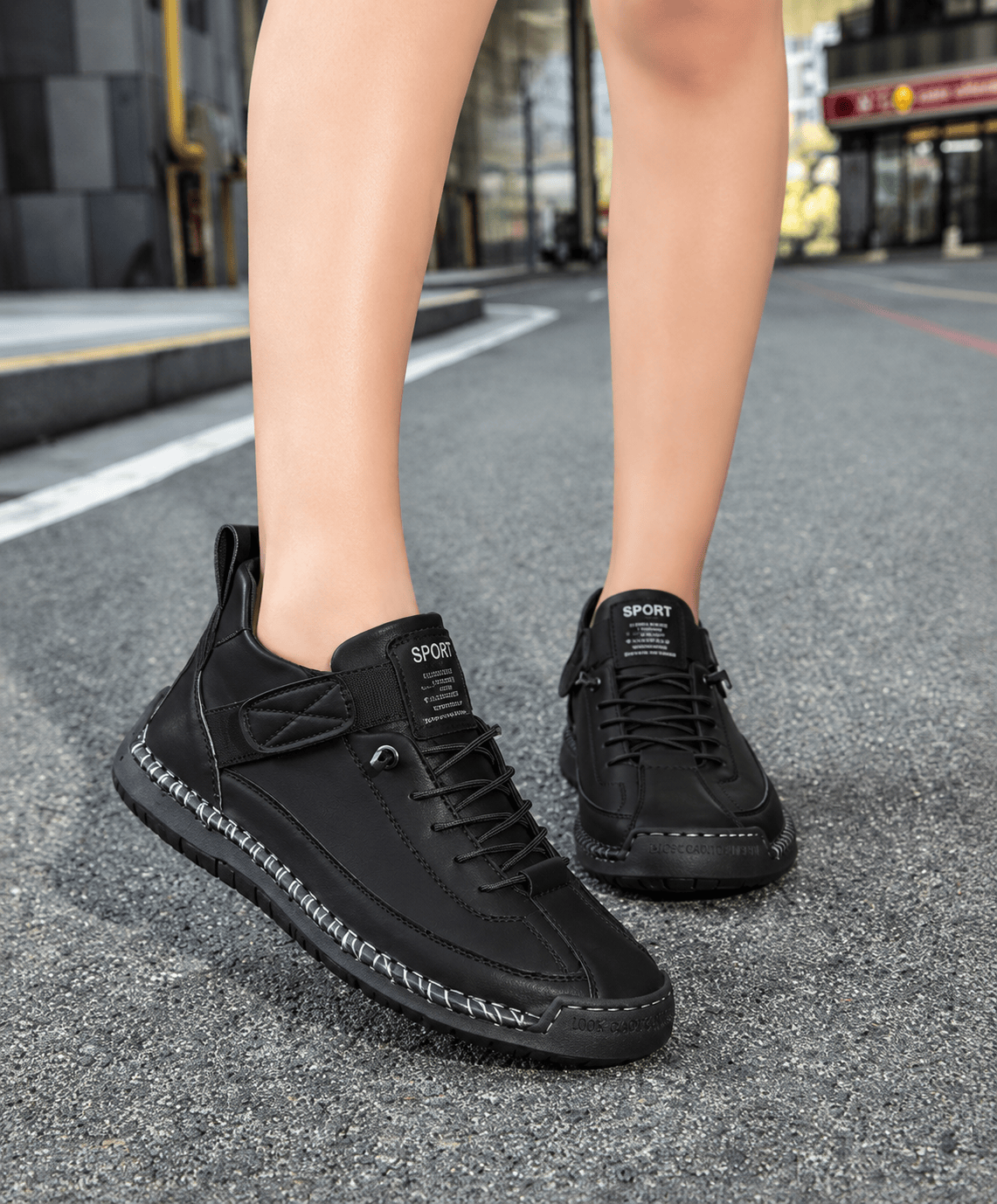 Women's Lace-Up Casual Trainers | Low Top