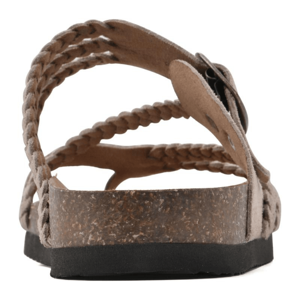 Women's Sandals | Cork Footbed Braided Straps
