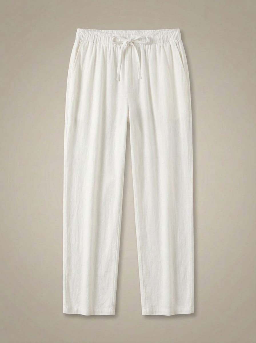 Men’s Drawstring Relaxed Fit Summer Trousers | Casual