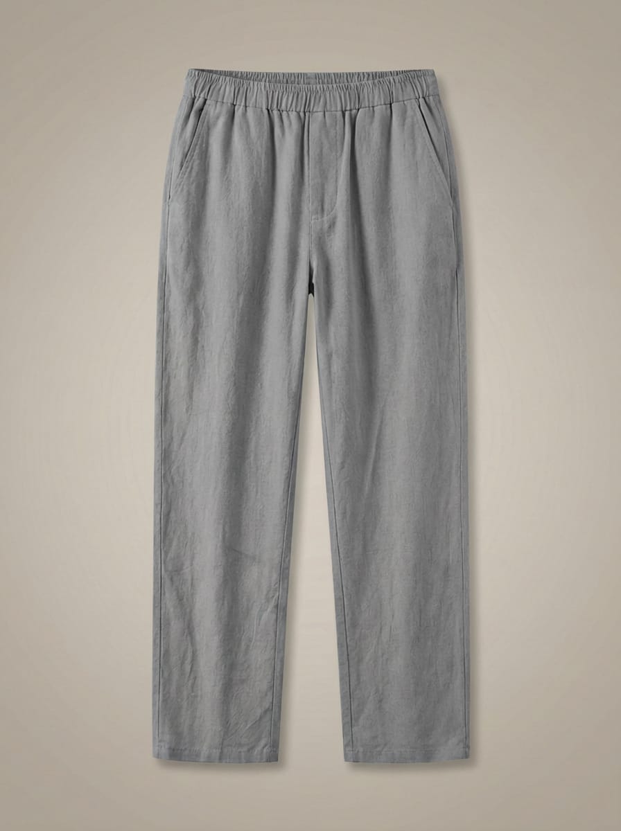 Men’s Drawstring Relaxed Fit Summer Trousers | Casual