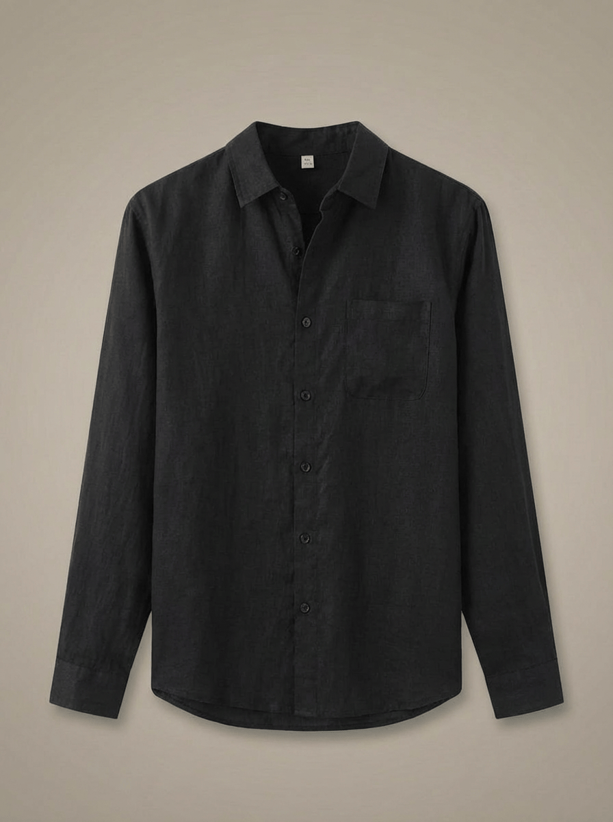 Men’s Long Sleeve Summer Casual Button Down Shirt | Collared