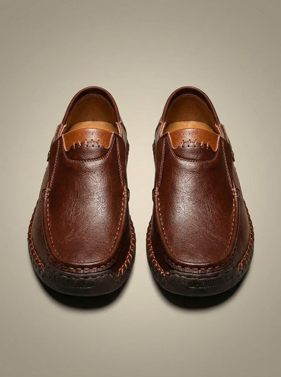 Men’s Round Toe Slip On Loafers | Casual