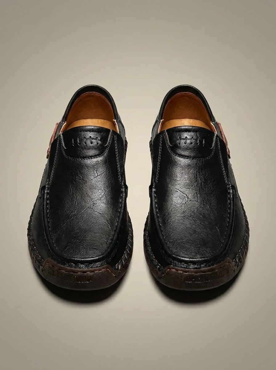 Men’s Round Toe Slip On Loafers | Casual