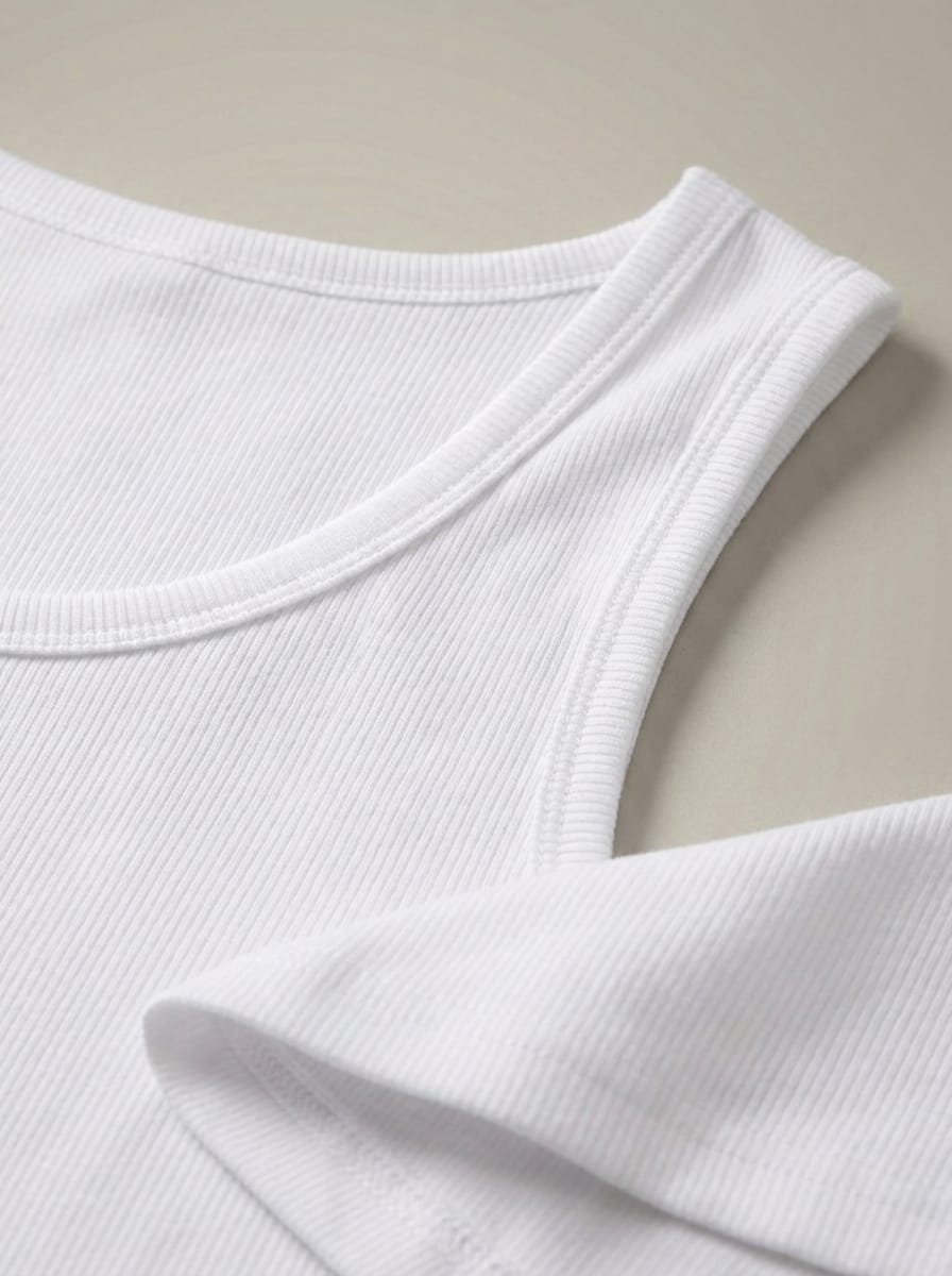 Men’s Sleeveless Ribbed Tank Top | Classic