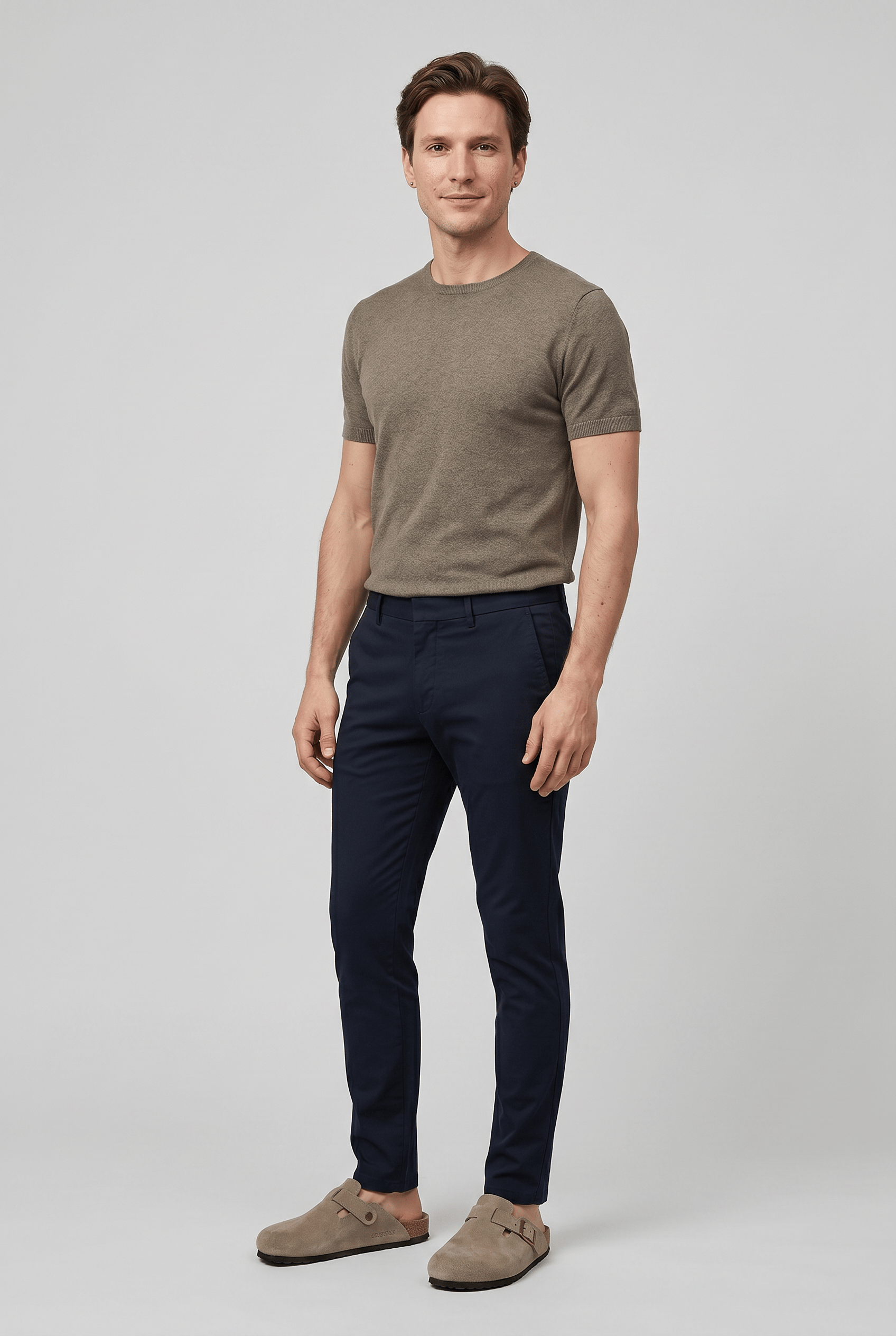 Men's Slip-On Round Toe Clog | Buckle