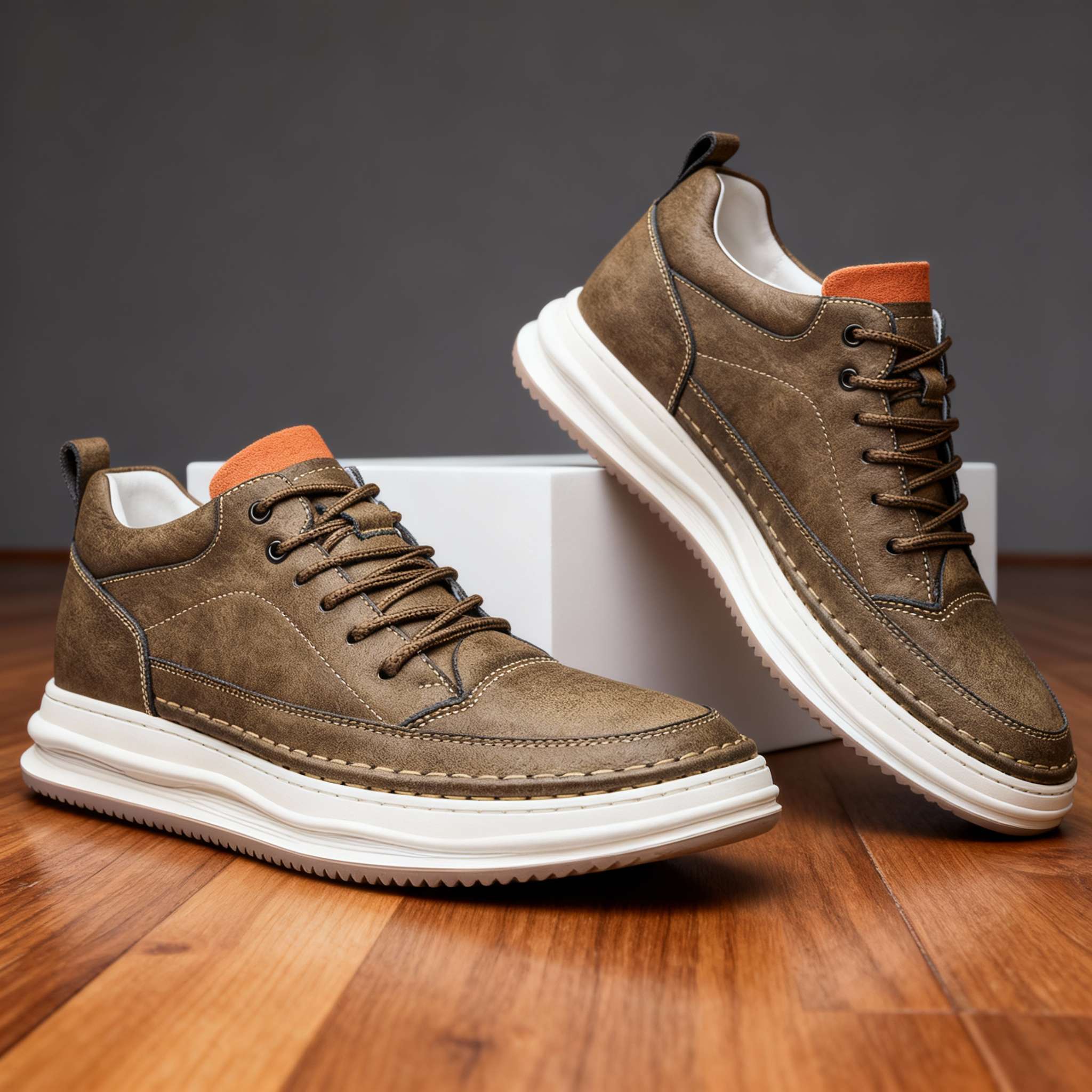 Men's Smart Casual Sneakers | Mid-cut