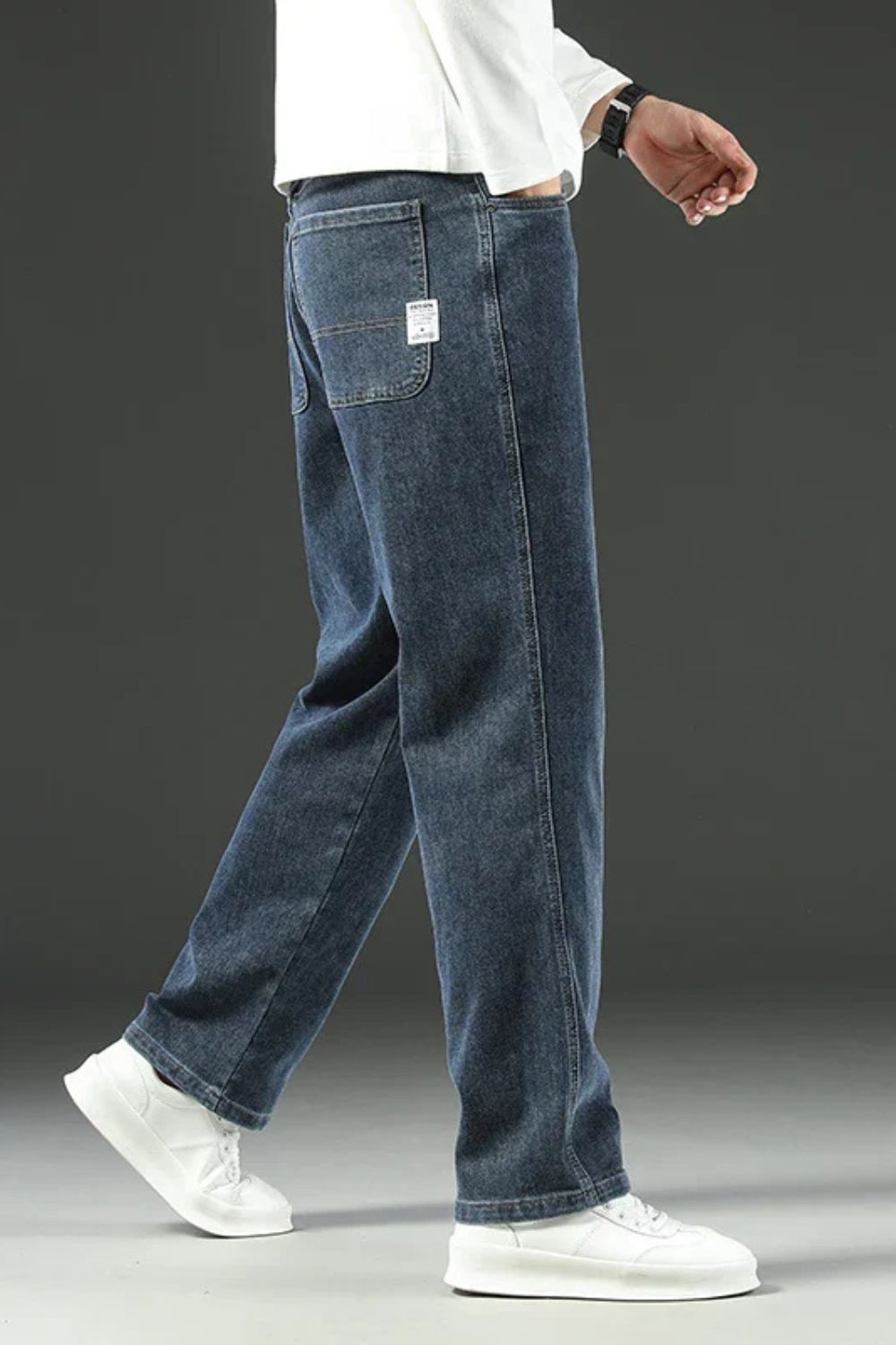 Men's Straight Leg Jeans | Relaxed Fit Denim