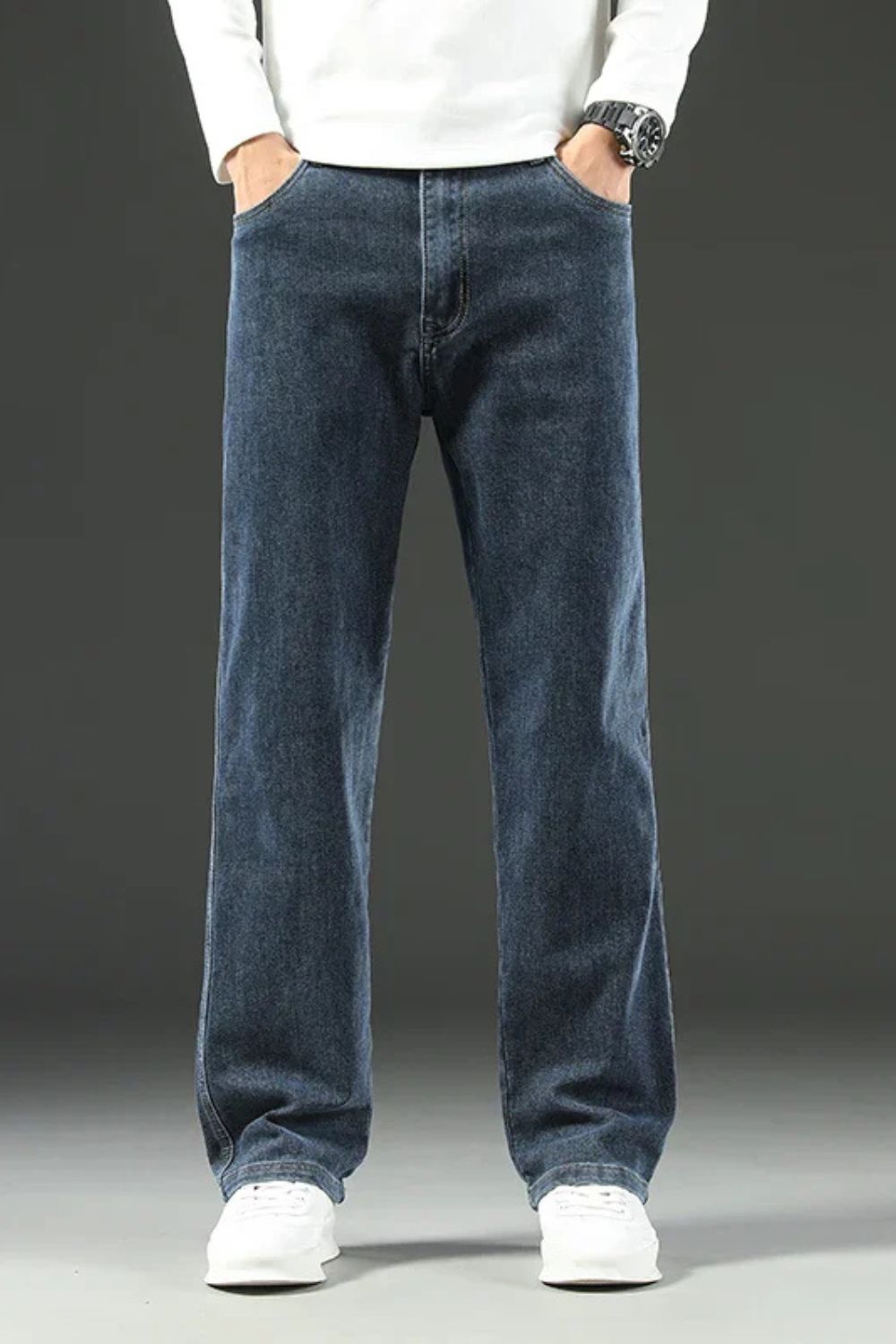 Men's Straight Leg Jeans | Relaxed Fit Denim