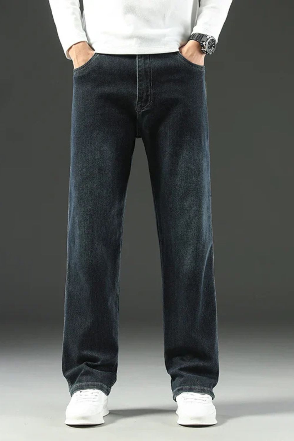 Men's Straight Leg Jeans | Relaxed Fit Denim