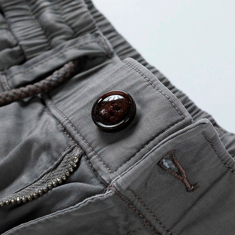 Men's Cotton Cargo Shorts | Multi Pocket Utility Design