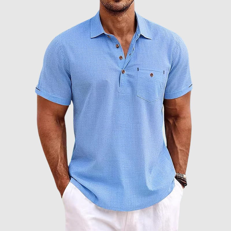 Men’s Polo Shirt | Short Sleeve Breathable Summer Style