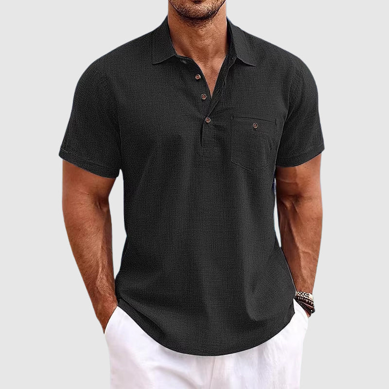 Men’s Polo Shirt | Short Sleeve Breathable Summer Style
