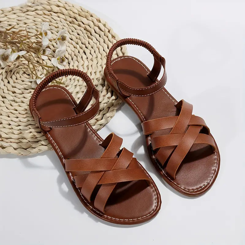 Women Sandals | Orthopedic Spring Criss Cross Strap