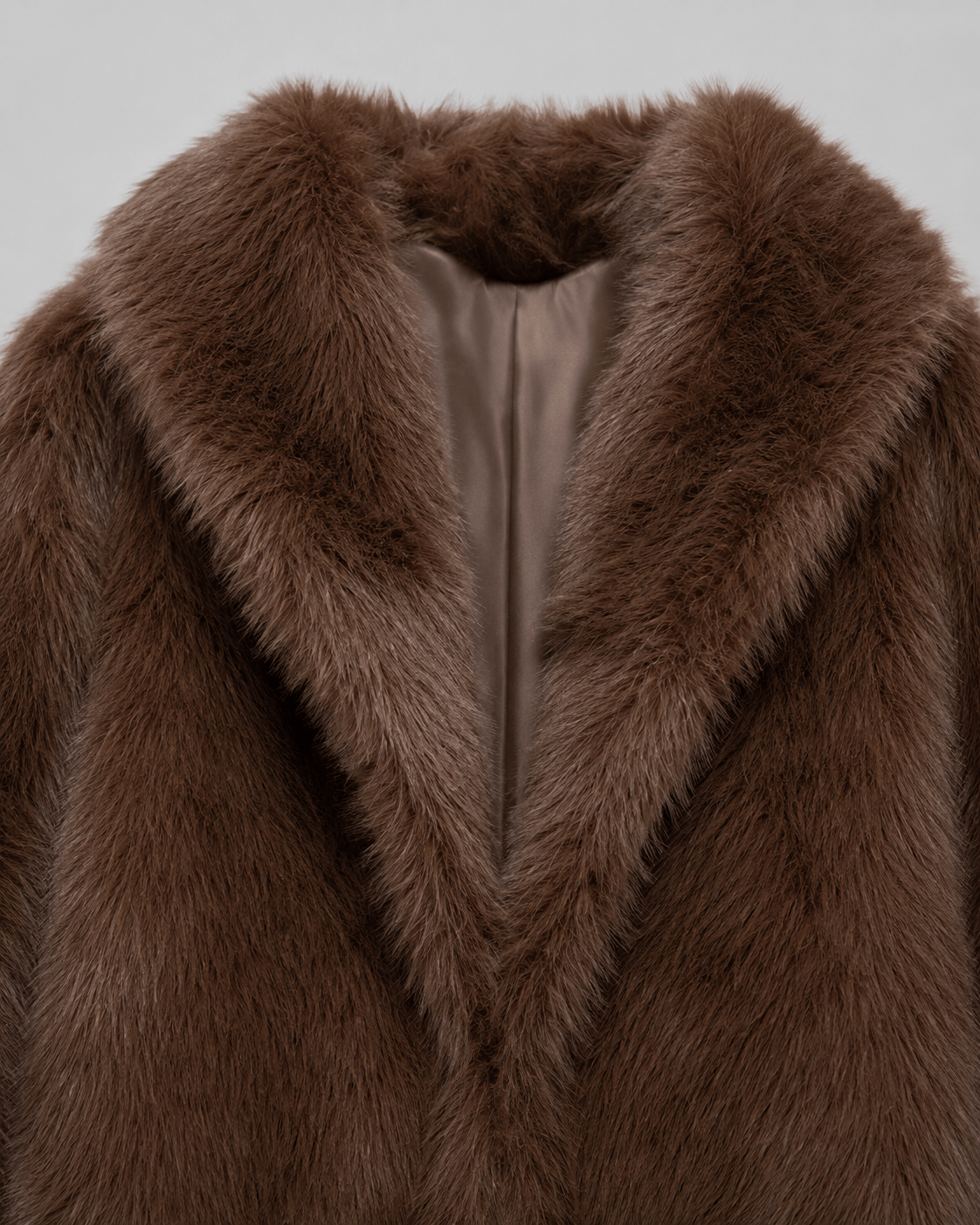 Cropped Womens Jackets with a Wide Shawl Collar and Soft Lined Interior