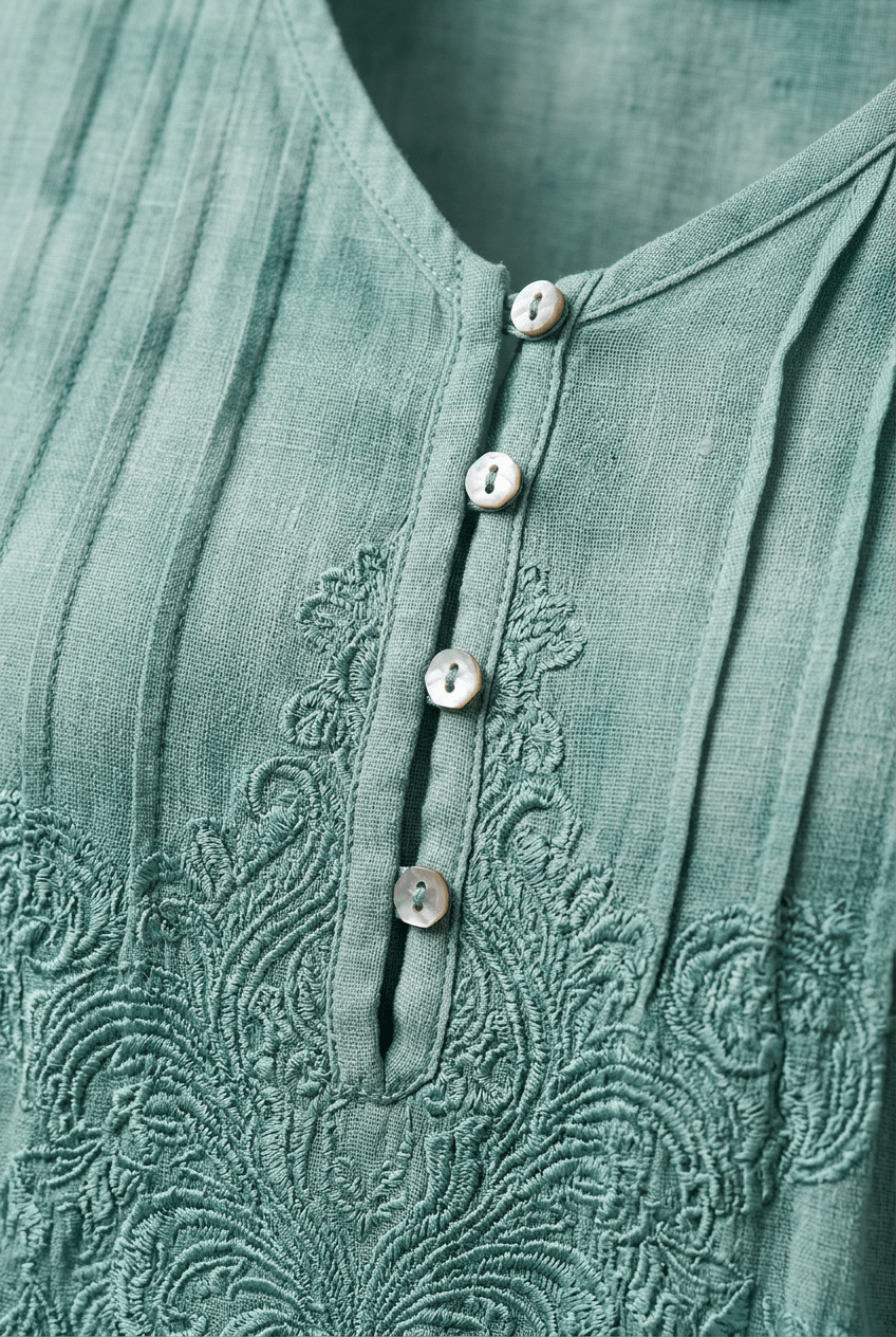 Women's Summer Dress with V-Neck | Mini