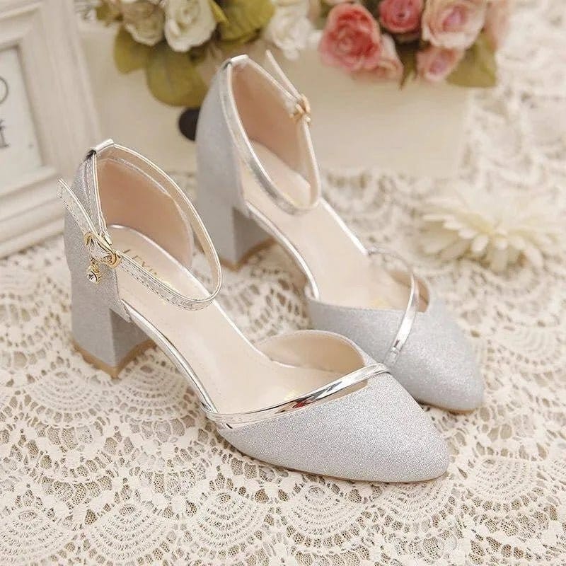 Women's Sandals | Ankle Strap Block Heel