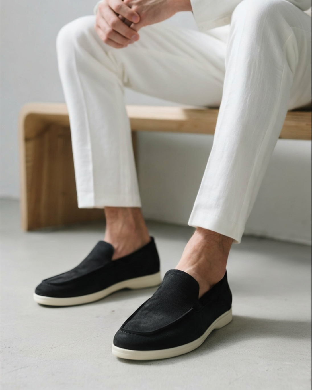 Men’s Suede Loafers | Slip On Smart Aesthetic