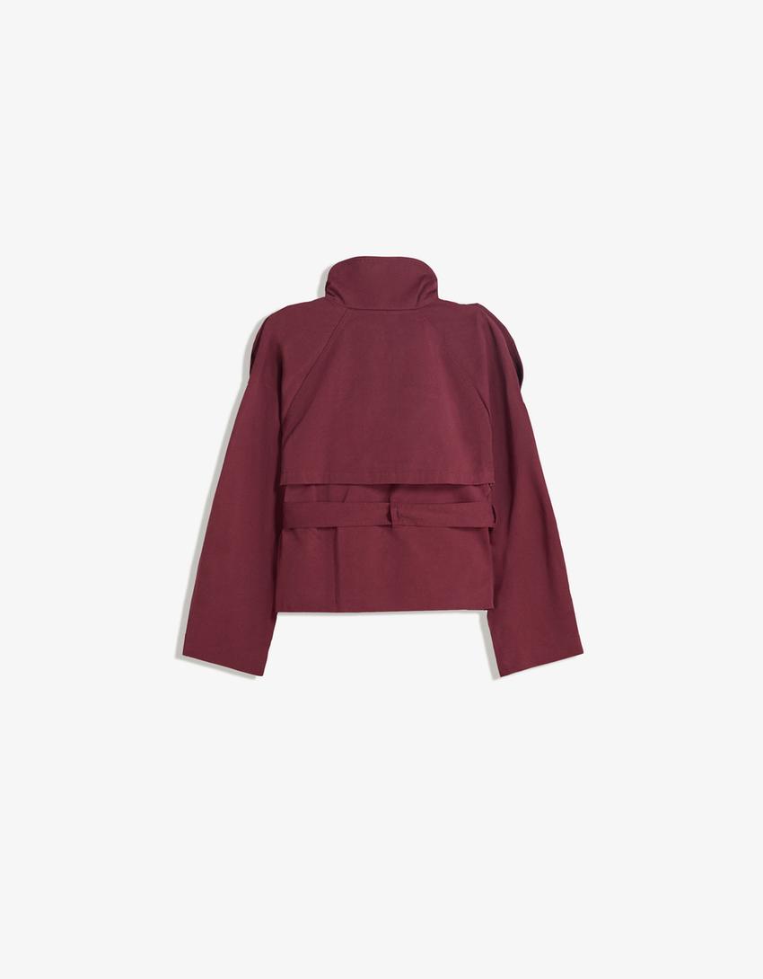 Women’s Short Trench Coat | Double Breasted