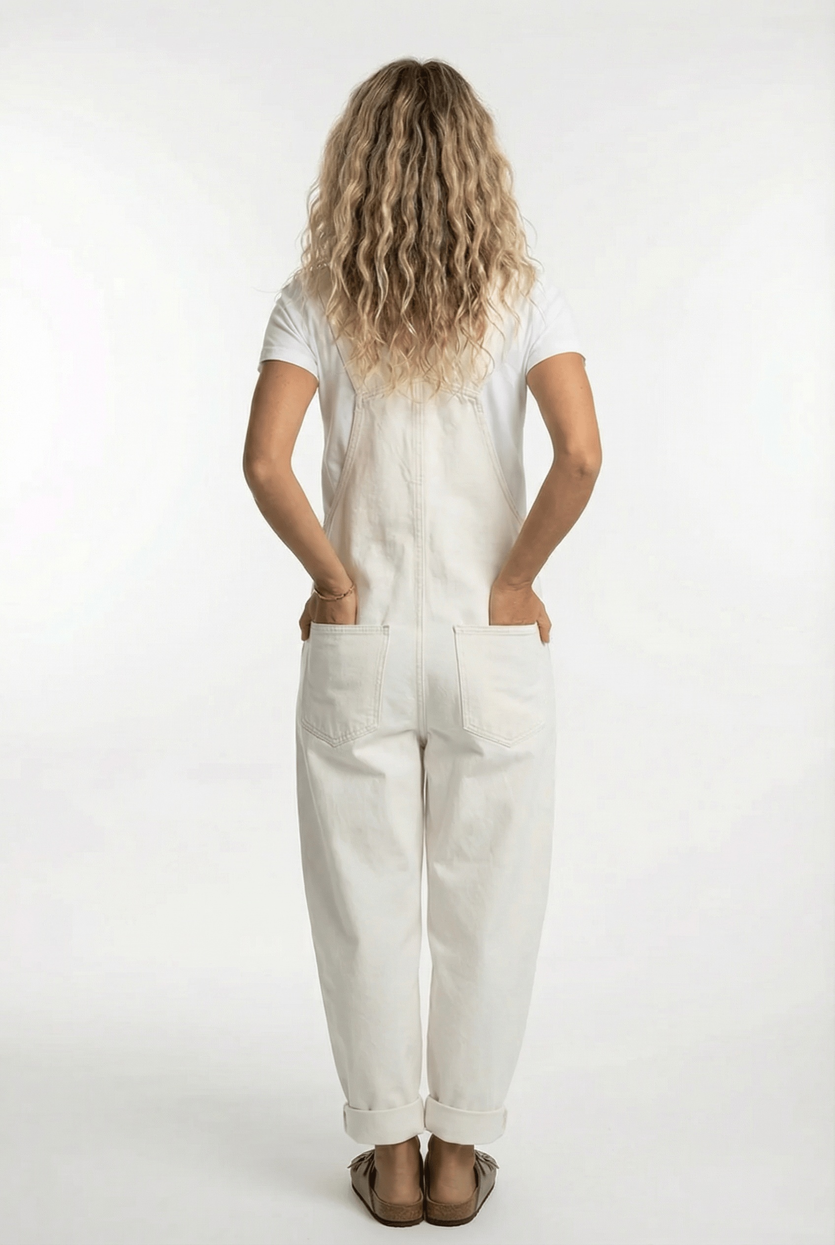 Women's Jumpsuit | Double Pocket Adjustable Buckle