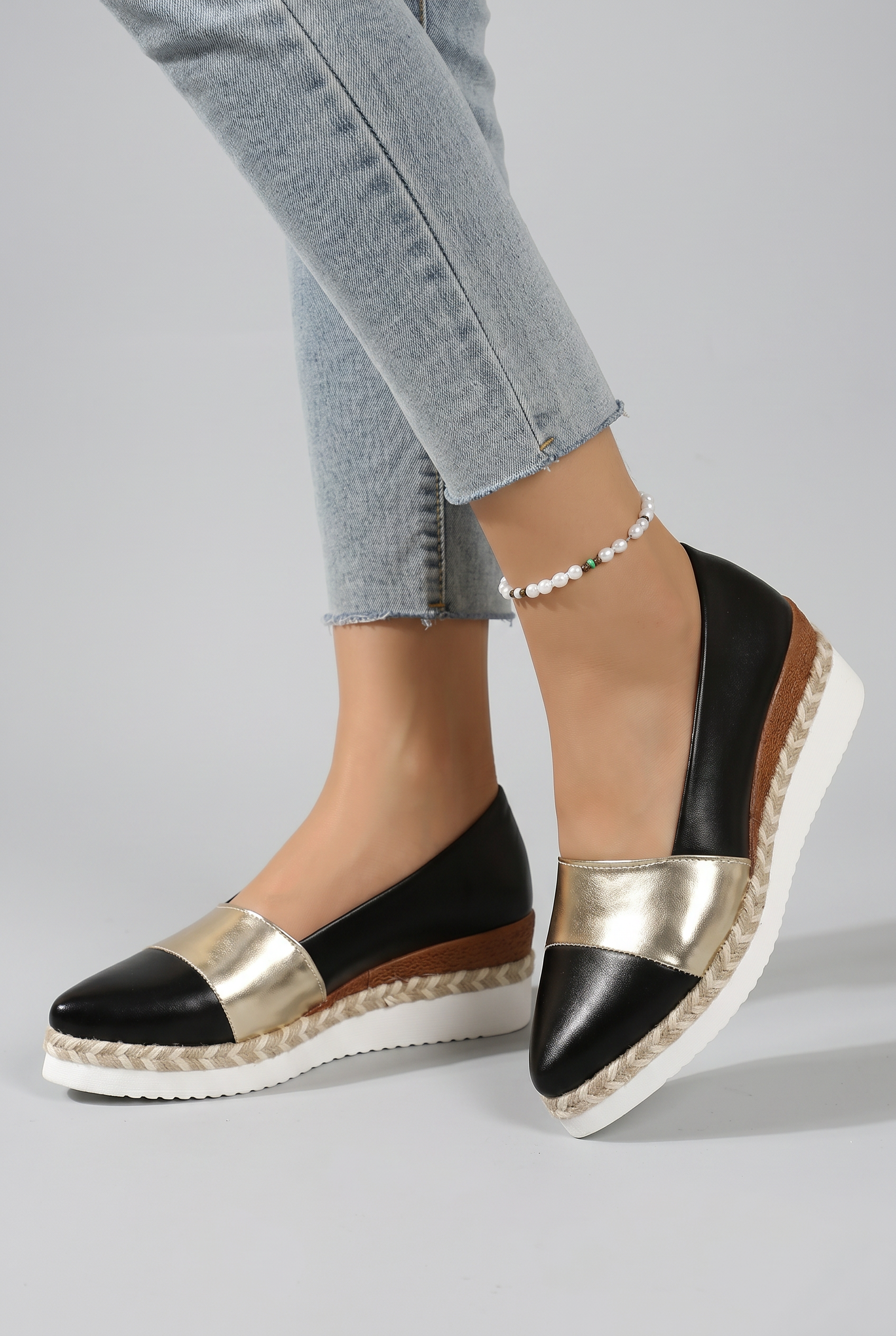 Women's Wedge Espadrille Platform Shoes | Slip-On