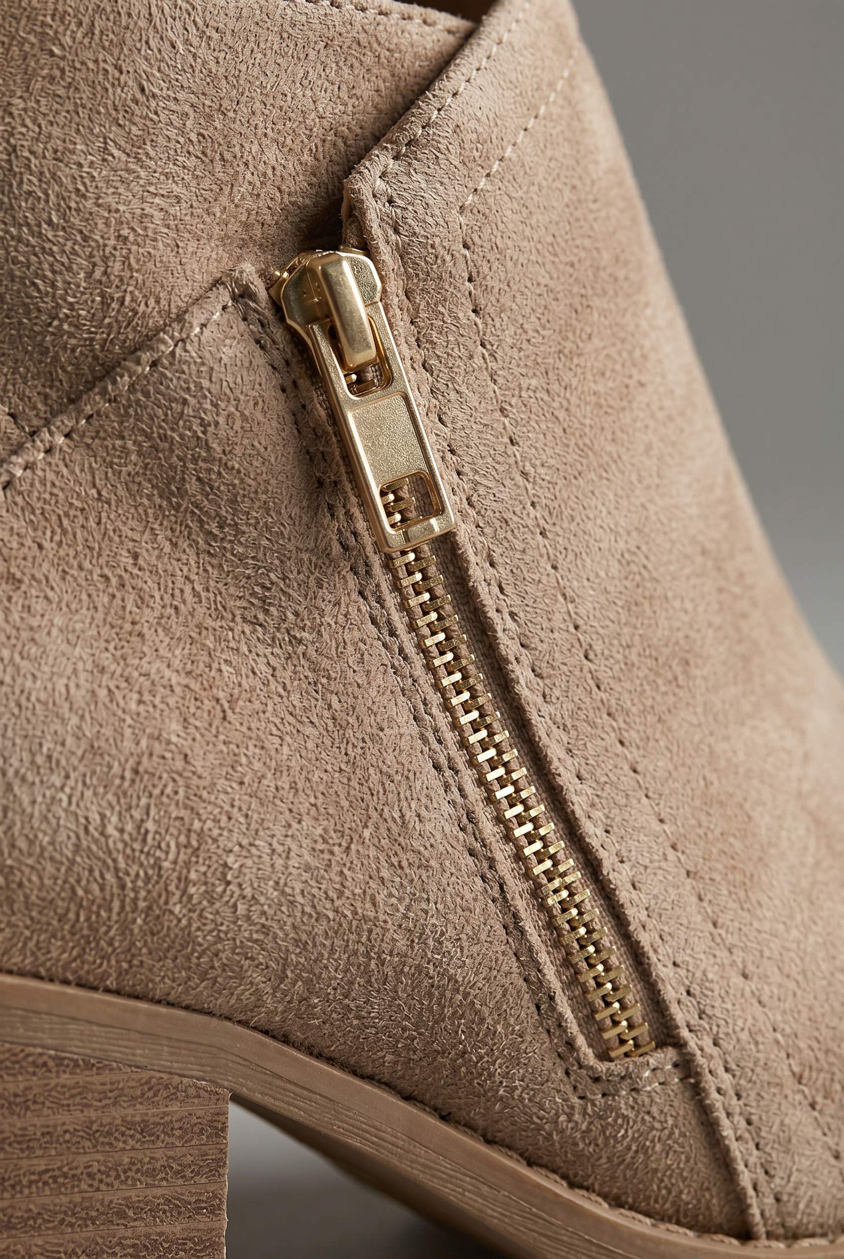 Women’s Round Toe Ankle Boots | Side Zip
