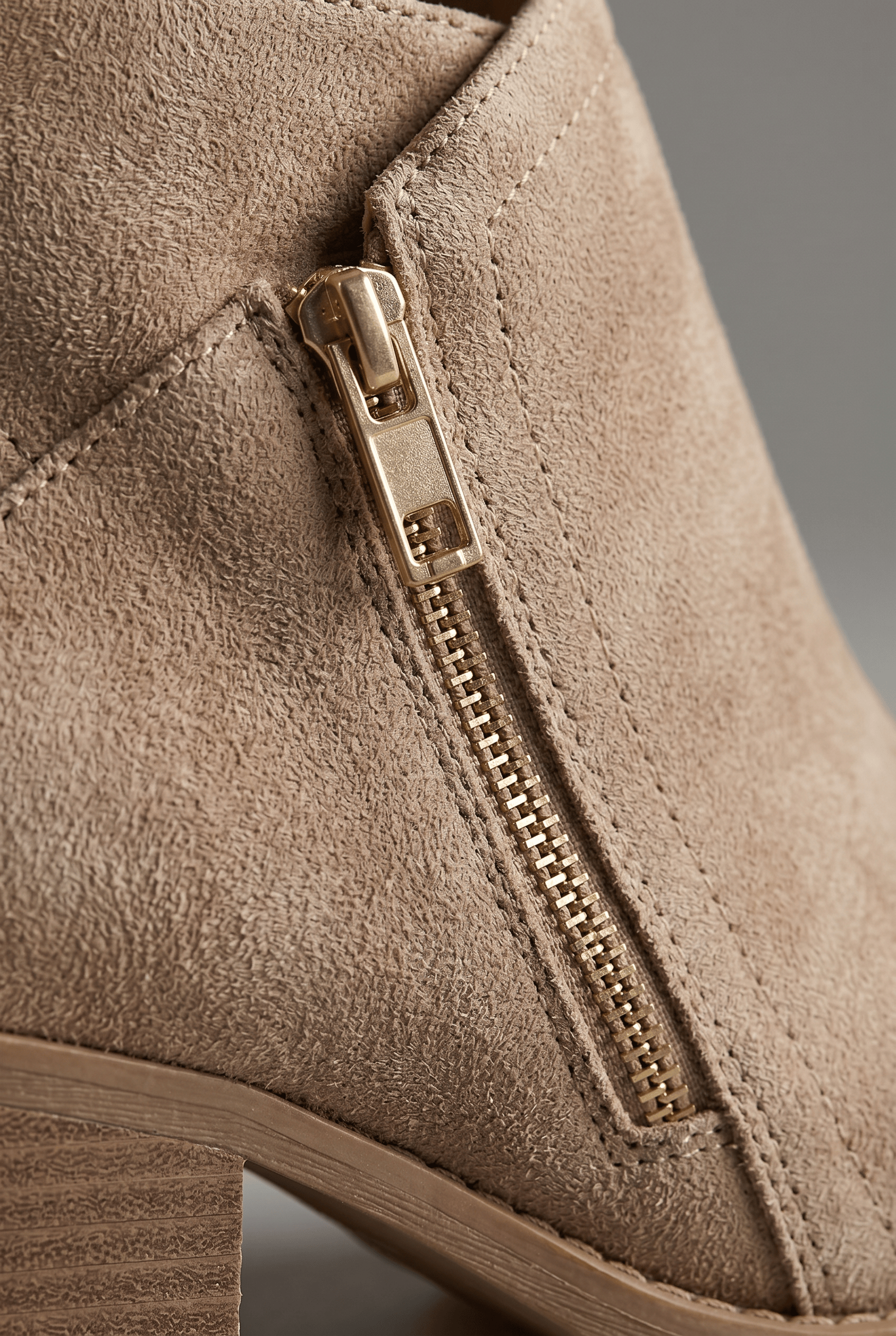 Women’s Round Toe Ankle Boots | Side Zip