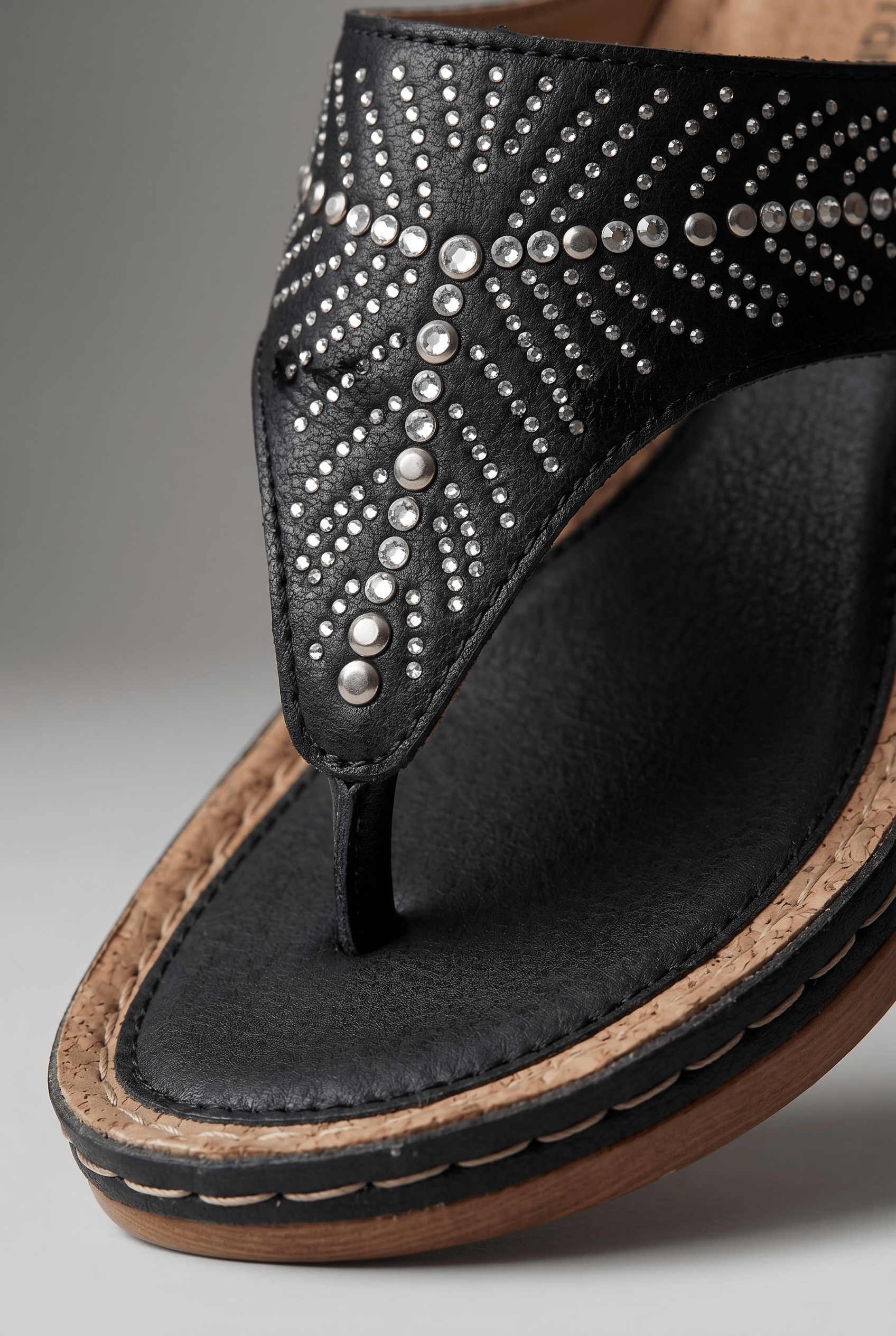 Women’s Open Toe Slip On Sandals | Thong Strap
