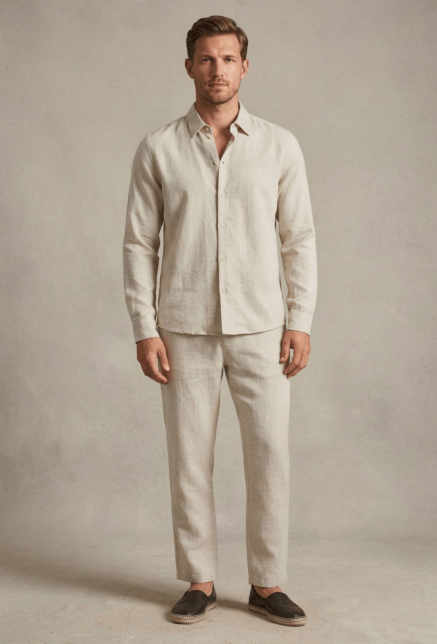 Men’s Long Sleeves Two Piece Lounge Co-Ord Set | Relaxed Fit