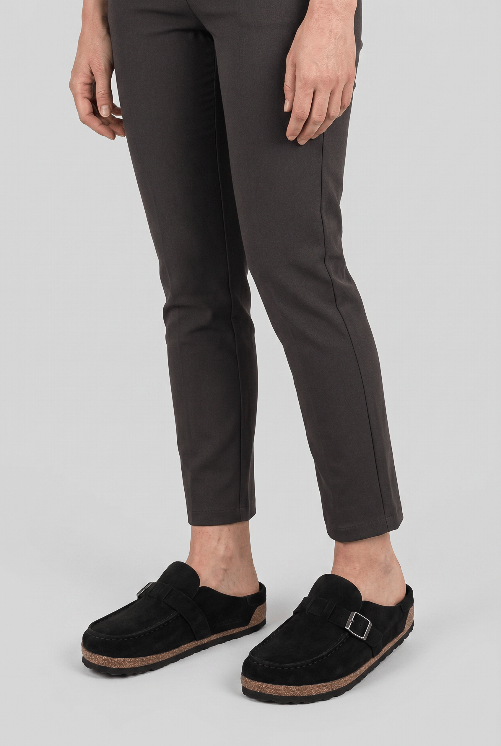 Women’s Round Toe Slip On Clogs | Cork Sole
