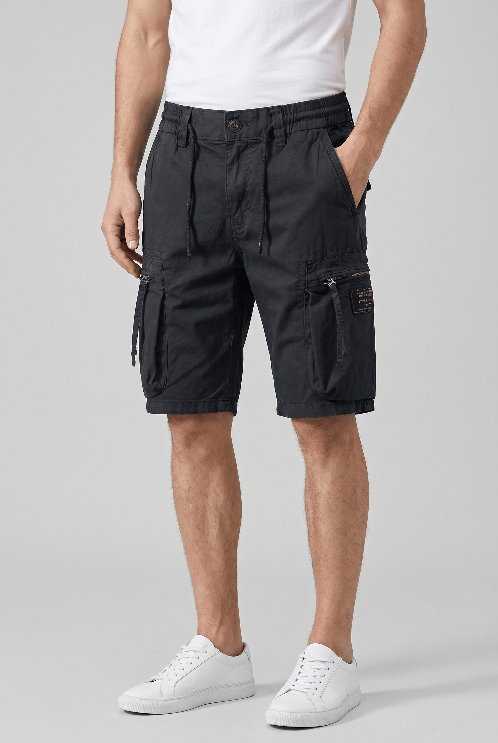 Men's Tactical Cargo Drawstring Summer Shorts | Multi Pocket