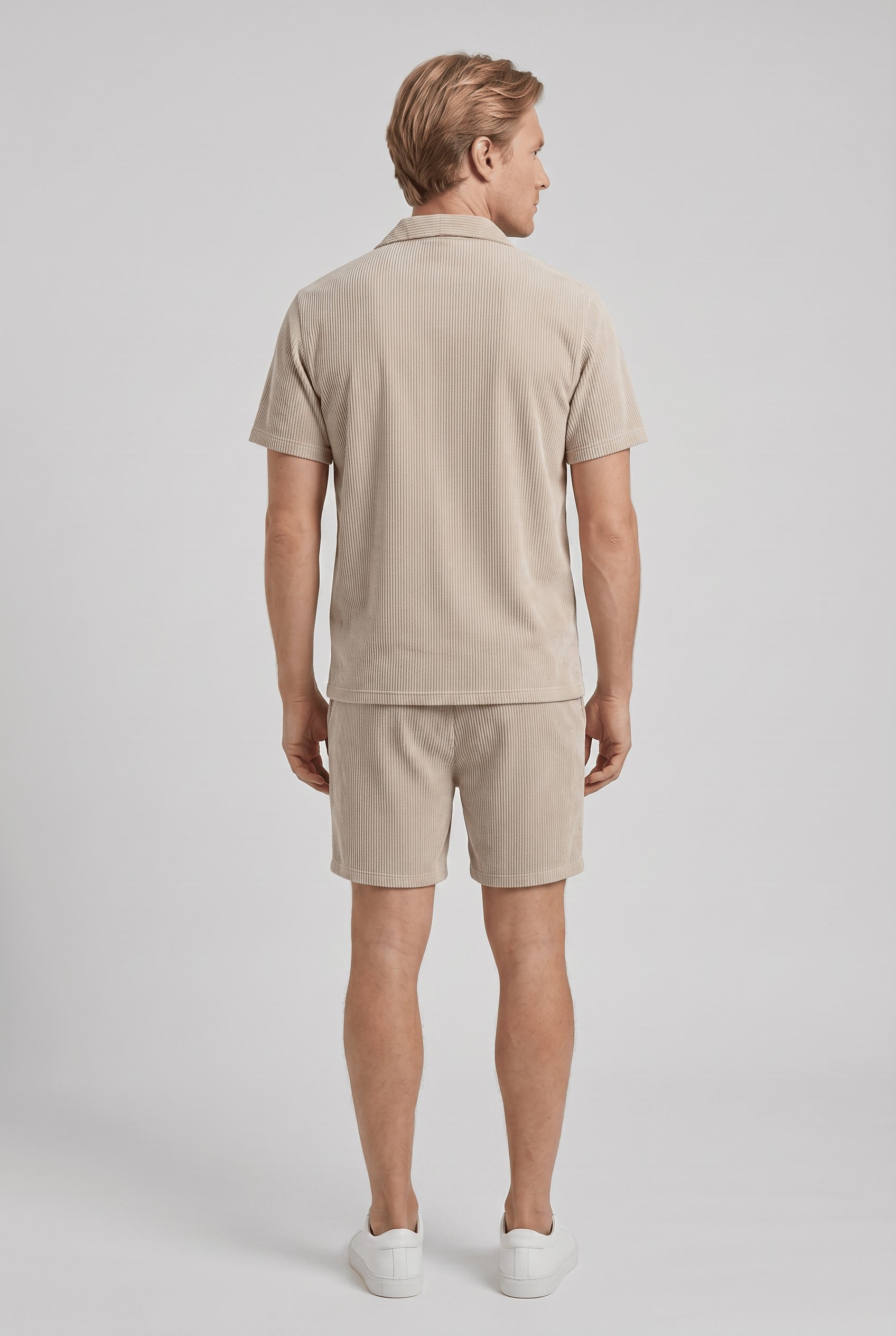 Men’s Ribbed Co-Ord Summer Set | Casual