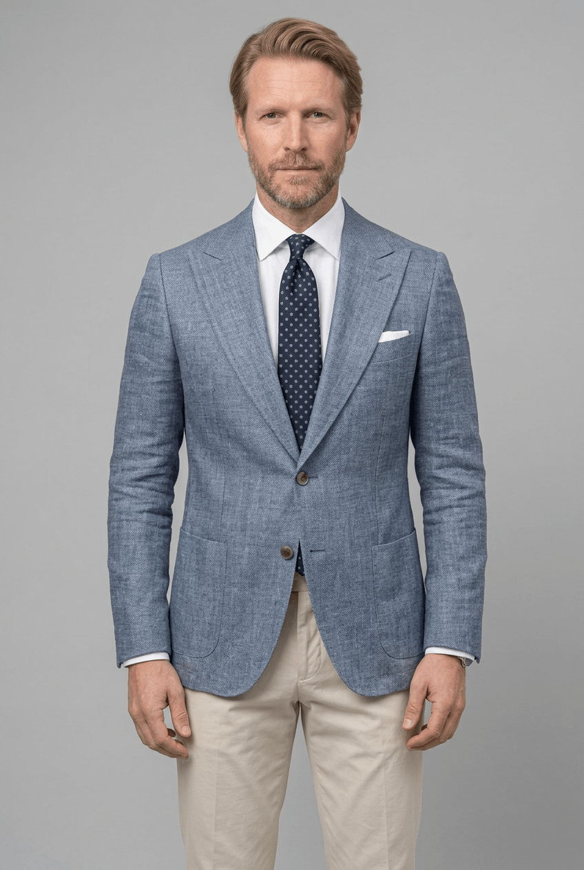 Men’s Blazer | Formal Textured Tailored