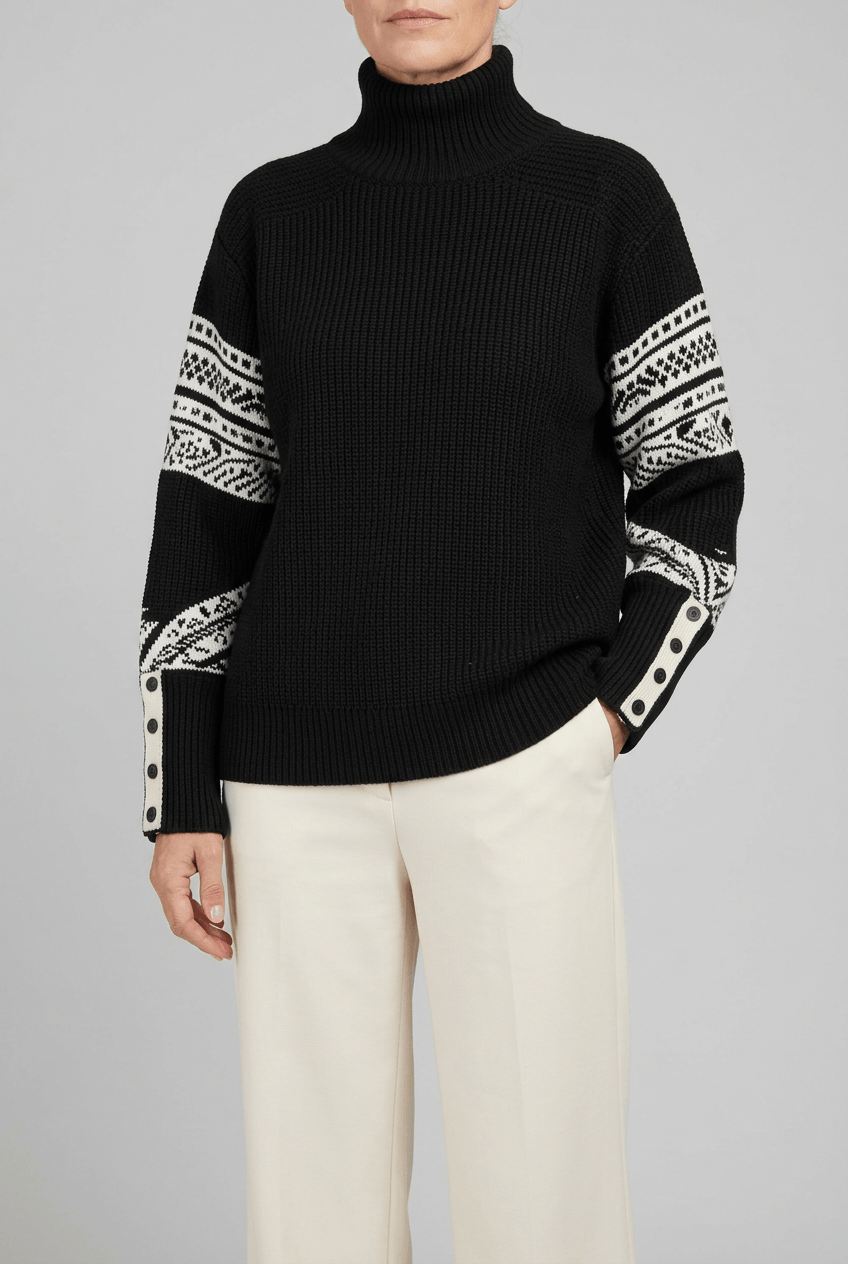 Women's Fair Isle Roll Neck Jumper