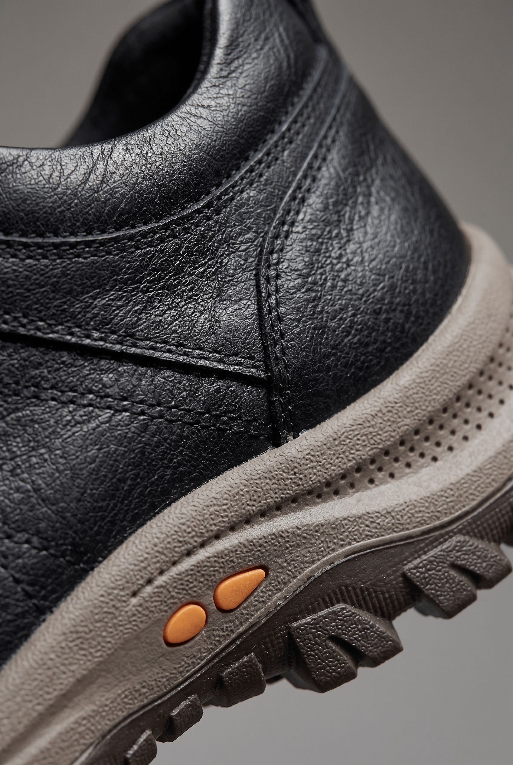 Men's Lace-Up Round Toe Trainers | Anti-Slip