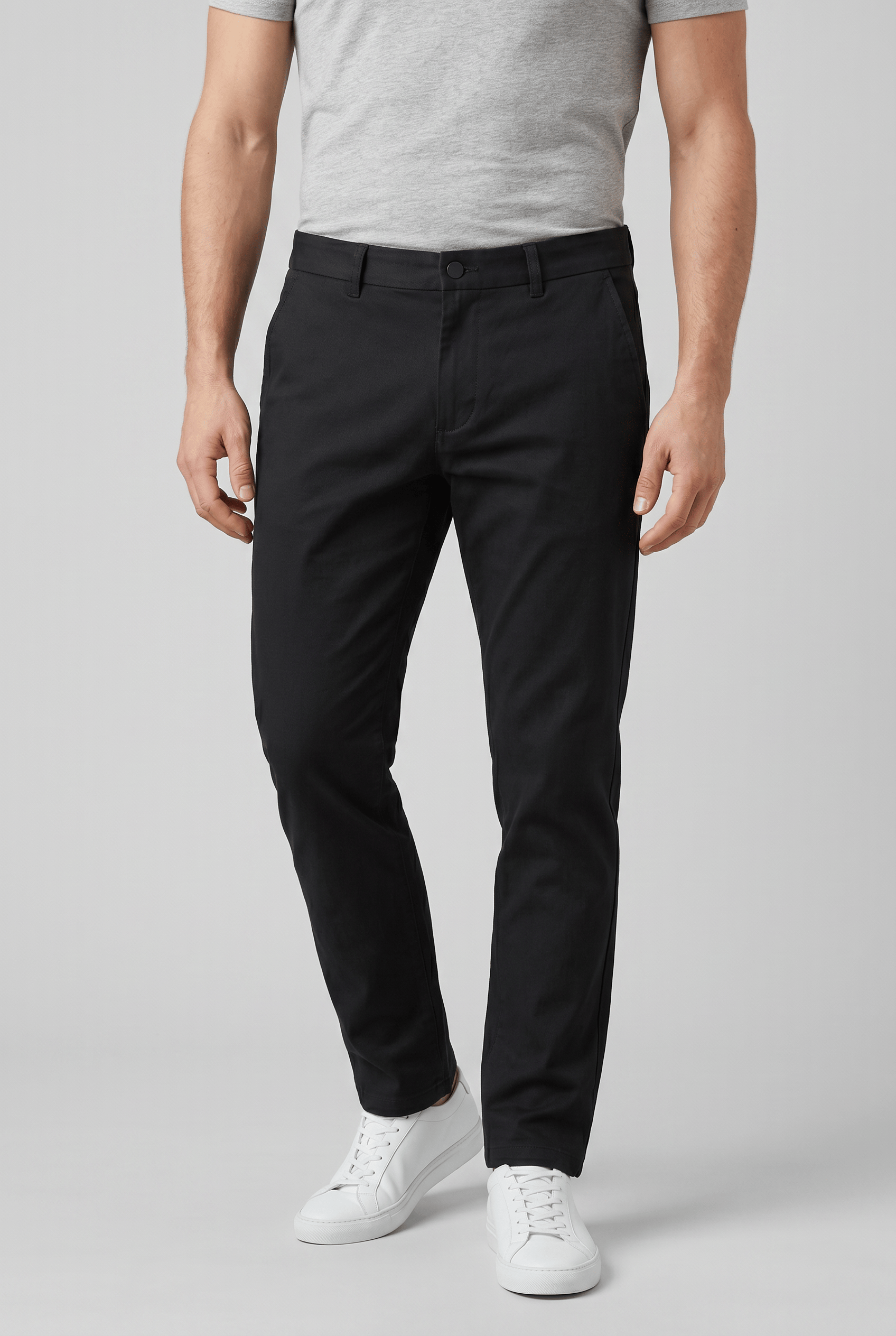 Men's Slim Fit Chino Trousers | Modern