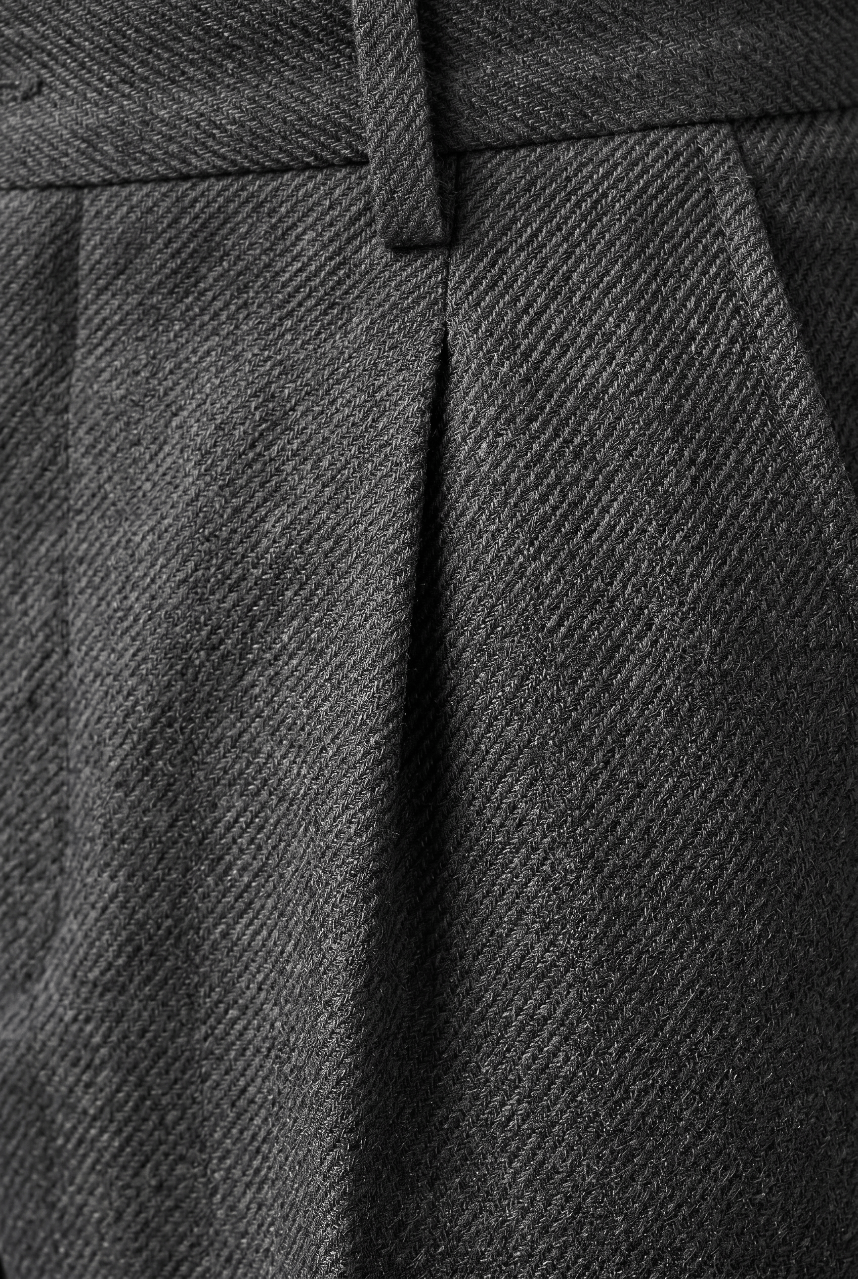 Men's Slim Fit Pleated Modern Trousers | Casual
