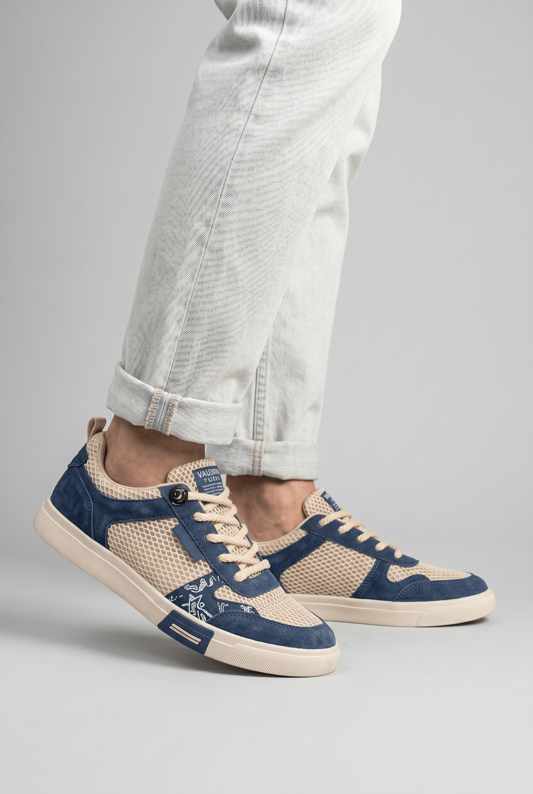 Men’s Casual Classic Lace Up Trainers | Non Slip