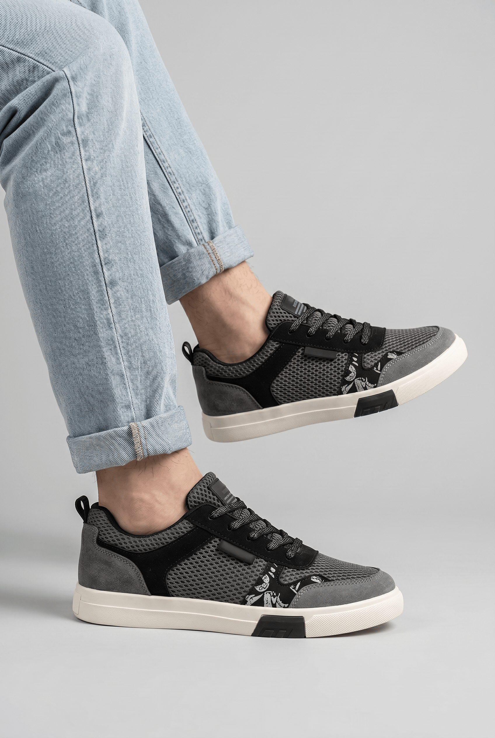 Men’s Casual Classic Lace Up Trainers | Non Slip