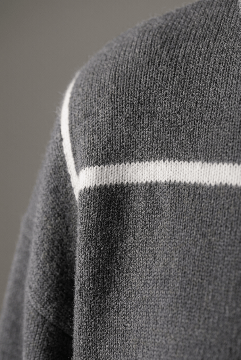 Women's Knitted Loungewear Set | Contrast Trim